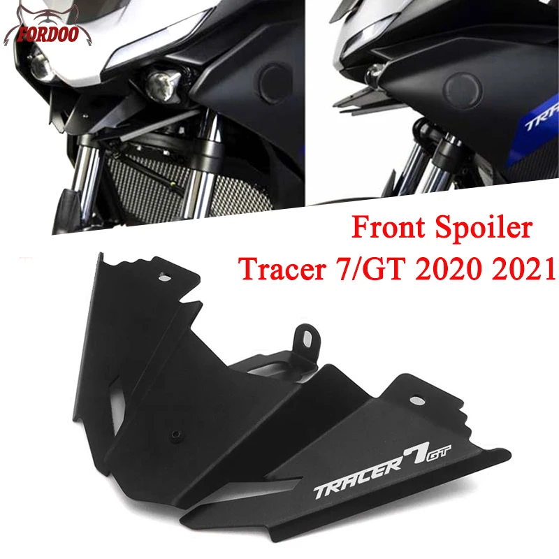 Alerón delantero de aluminio CNC para motocicleta, accesorios para YAMAHA Tracer 7 GT TRACER700GT TRACER 7GT Tracer 700 GT 2020 2021 2022