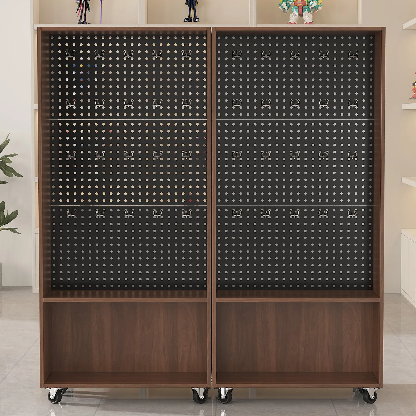 خزانة عرض ذات فتحات، رف عرض إك - مراجعة Phone Accessories Cabinet وسعره