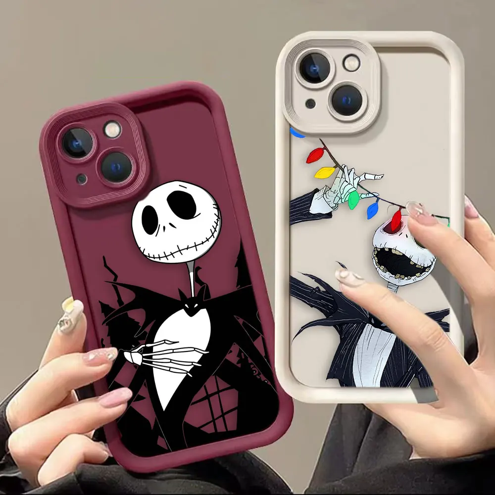 The Nightmare Before Christmas Cover Phone Case For Google PIXEL 7 8 7A 8A 9 Oneplus 11 10R 8T NORD CE 4 LITE ACE 2 3 Case Funda