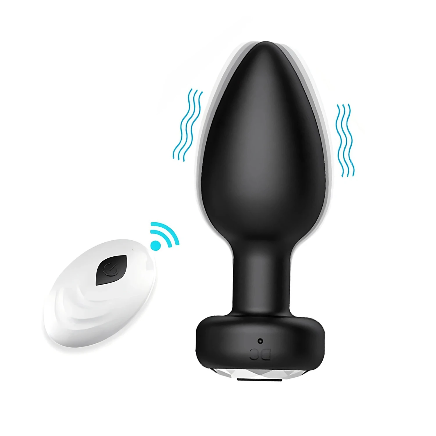 Anal Plug Vibrator 10 Speeds Butt Plug Prostate Vibrating Massager  Control Female Masturbator Sex Toys for Women Men