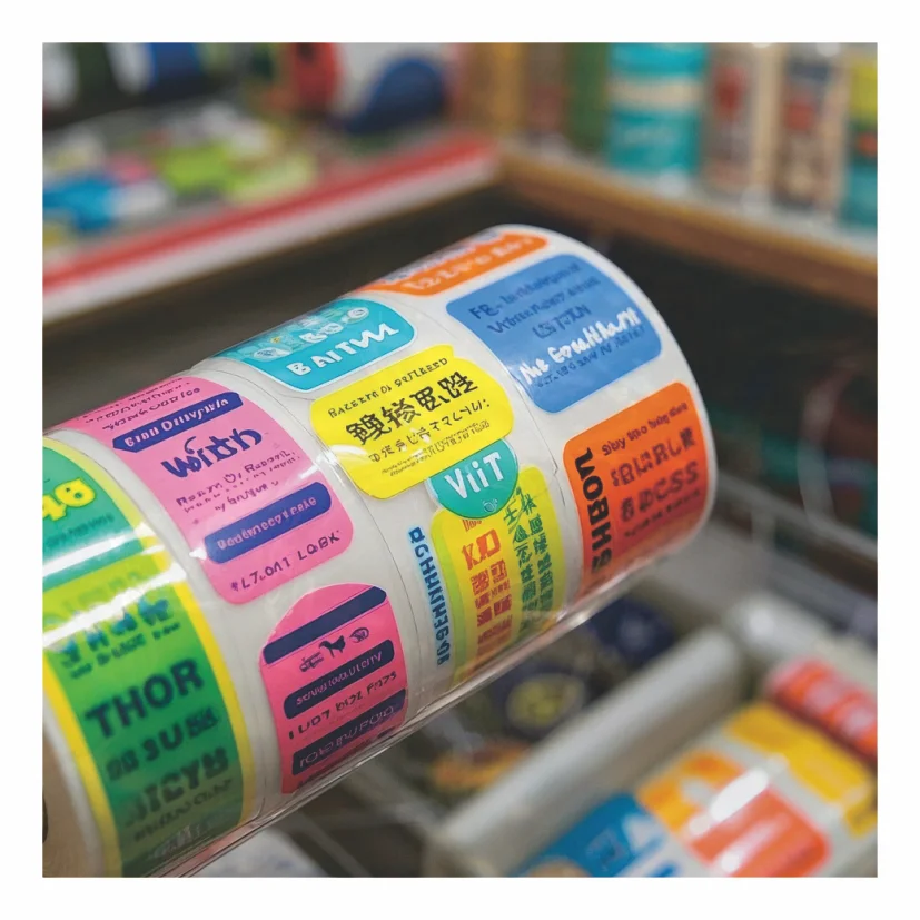 China Factory The Round Sticker Which Is Suitable For Different Kinds Of Place And Products