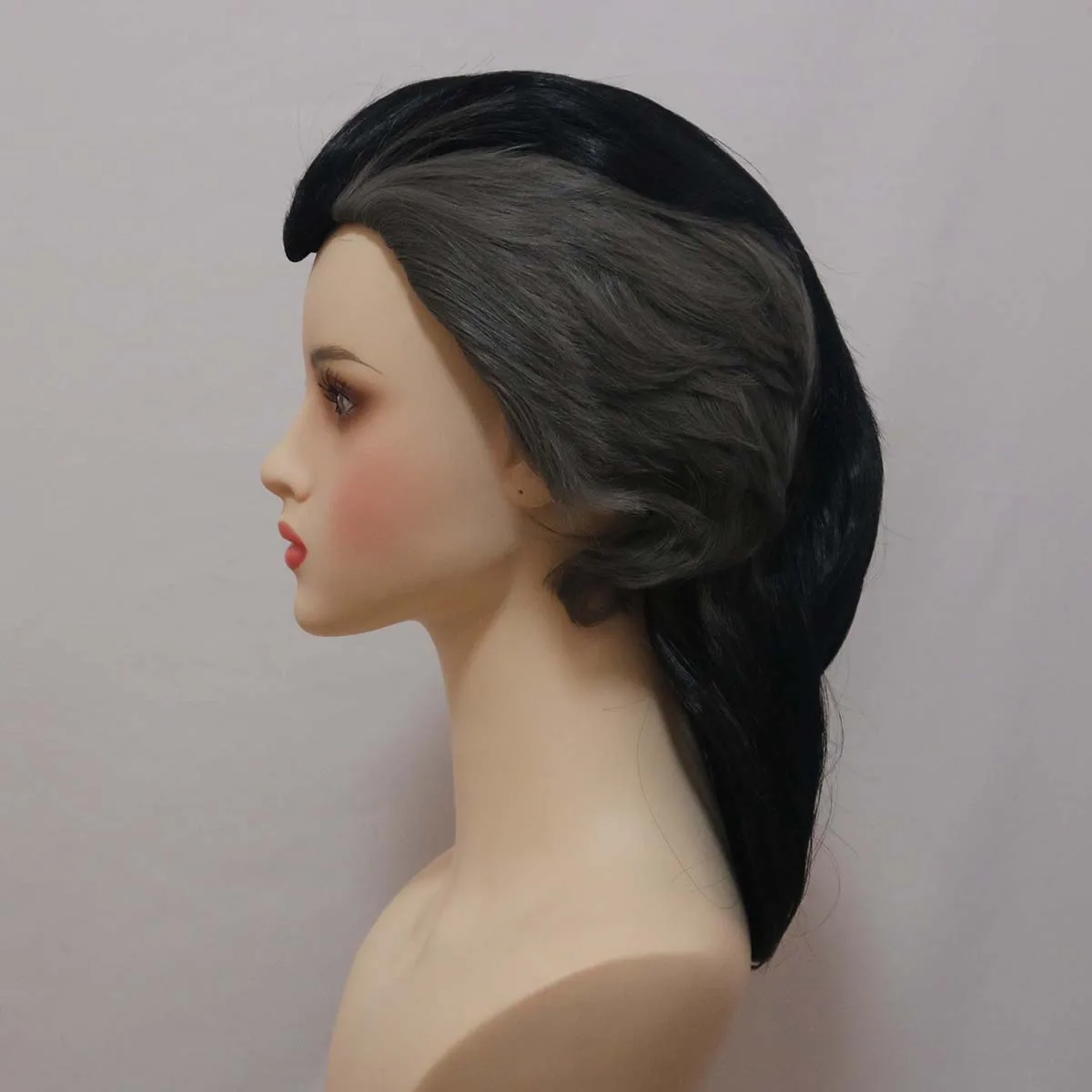 Men Anime Shinazugawa Genya Heat Resistant Synthetic Hair Wig