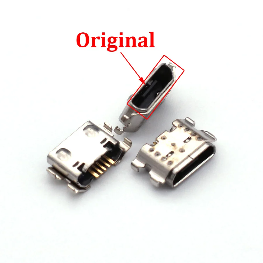 100PCS USB Charging Connector Dock Plug Repair Parts For LG K22 K12 K12 Plus K40 Q60 LMK200Z LMK200E LMK200B Charger Port Socket