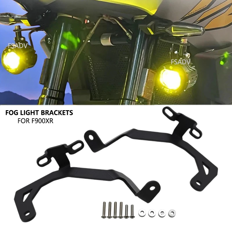 

Motorcycle Led Driving Lights Auxiliary Light Mounting Front Bracket For BMW F900XR F900 XR F 900 XR 2020 2021 2022 2023