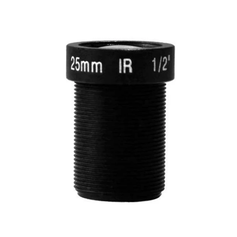 

Объектив 1/2 дюйма, 25 мм, 5 МП, M12, F2.4, S-Mount, объектив для видеонаблюдения, объектив для IP-камер видеонаблюдения, SL-0081