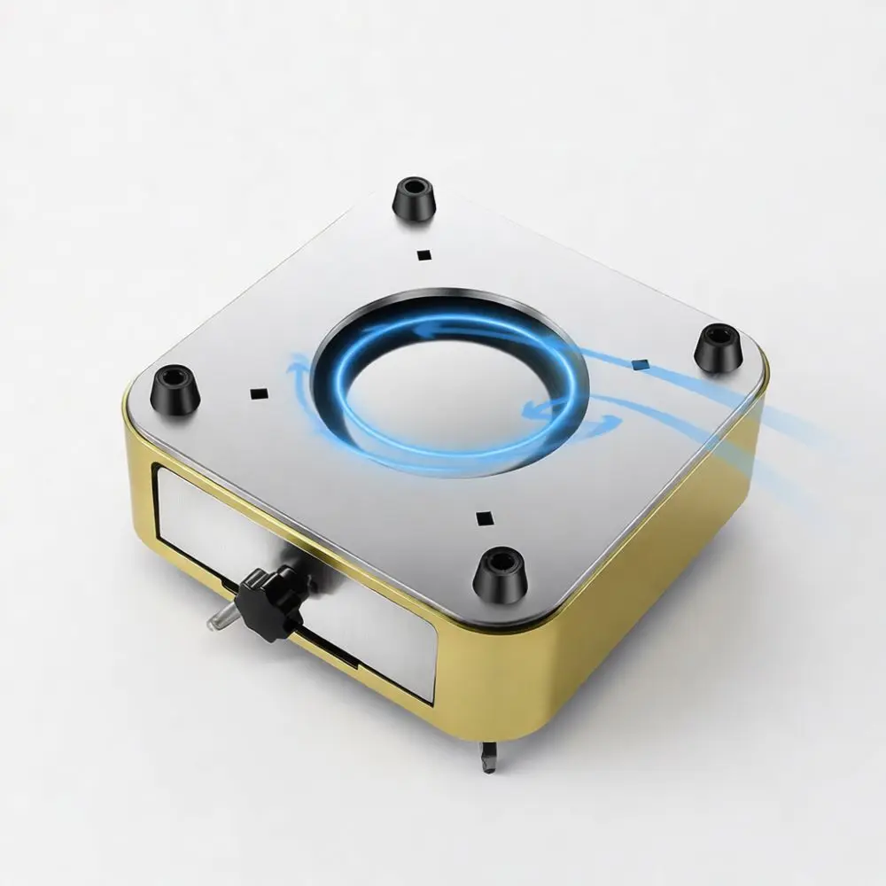 Advanced Stainless Steel Stove Dry Pot Holder Efficient Heating Burner For Professional Restaurant Cooking Uses