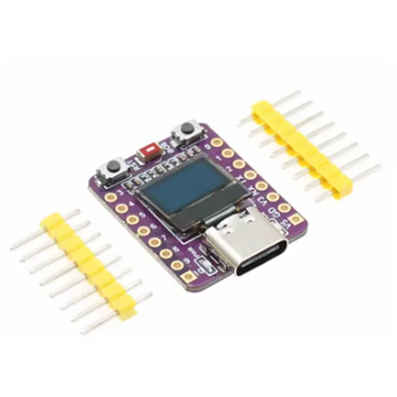 NEW ESP32-C3 OLED Development Board With 0.42 Inch OLED Module Ceramic Antenna Wifi Bluetooth ESP32 Supermini Development Board