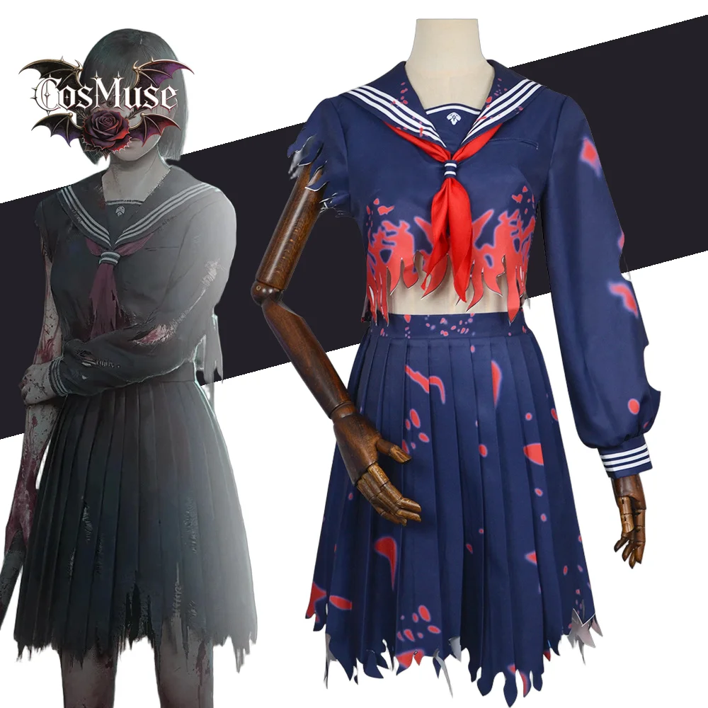 

Silent Cosplay - Navy Sailor Uniform Halloween Carnival Costume Anime Women