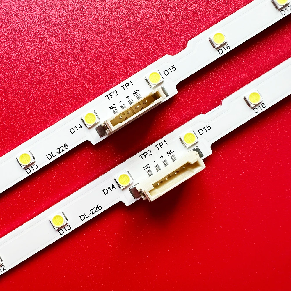 2/10pcs LED Stripfor AOT_43_NU7100F_2X28 for UE43N5570AU 43NU7100 UE43NU7100 UN43NU7100 UE43NU7100U UE43NU7120U