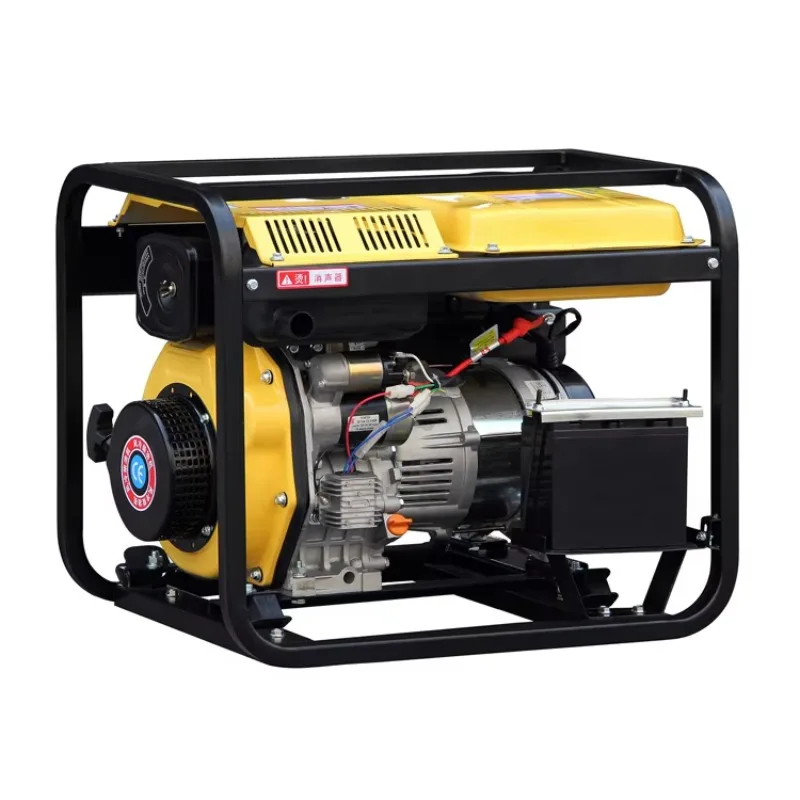 7.5Kva household open generator 50/60Hz frequency 240v rated voltage option for emergency power outages