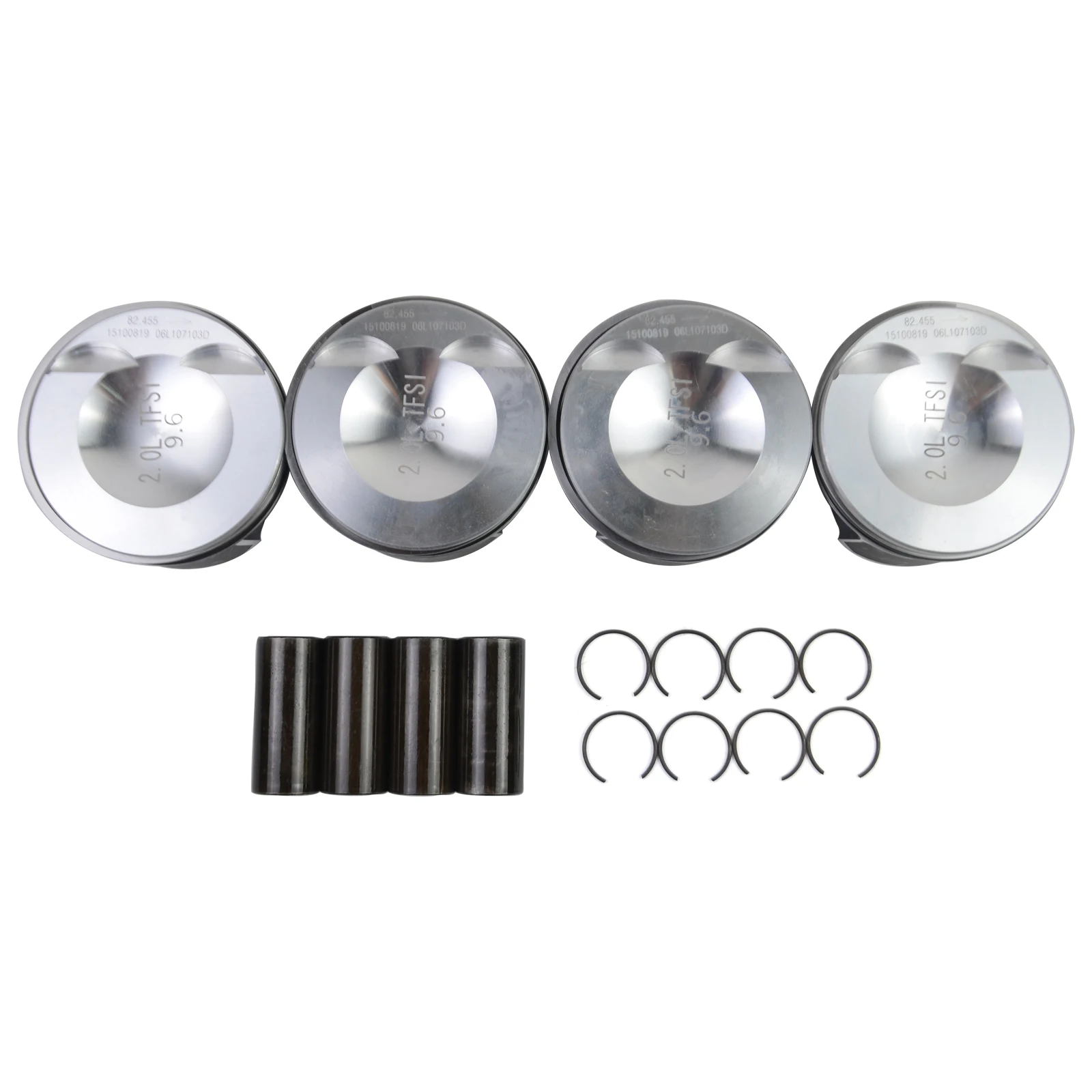 AP01 ลูกสูบชุด Ø23mm สําหรับ Audi A6 TT Q5 VW Transporter Skoda ที่นั่ง 2.0T TSI TFSI EA888 Gen2 CAWB CBFA CCTA CCZA
