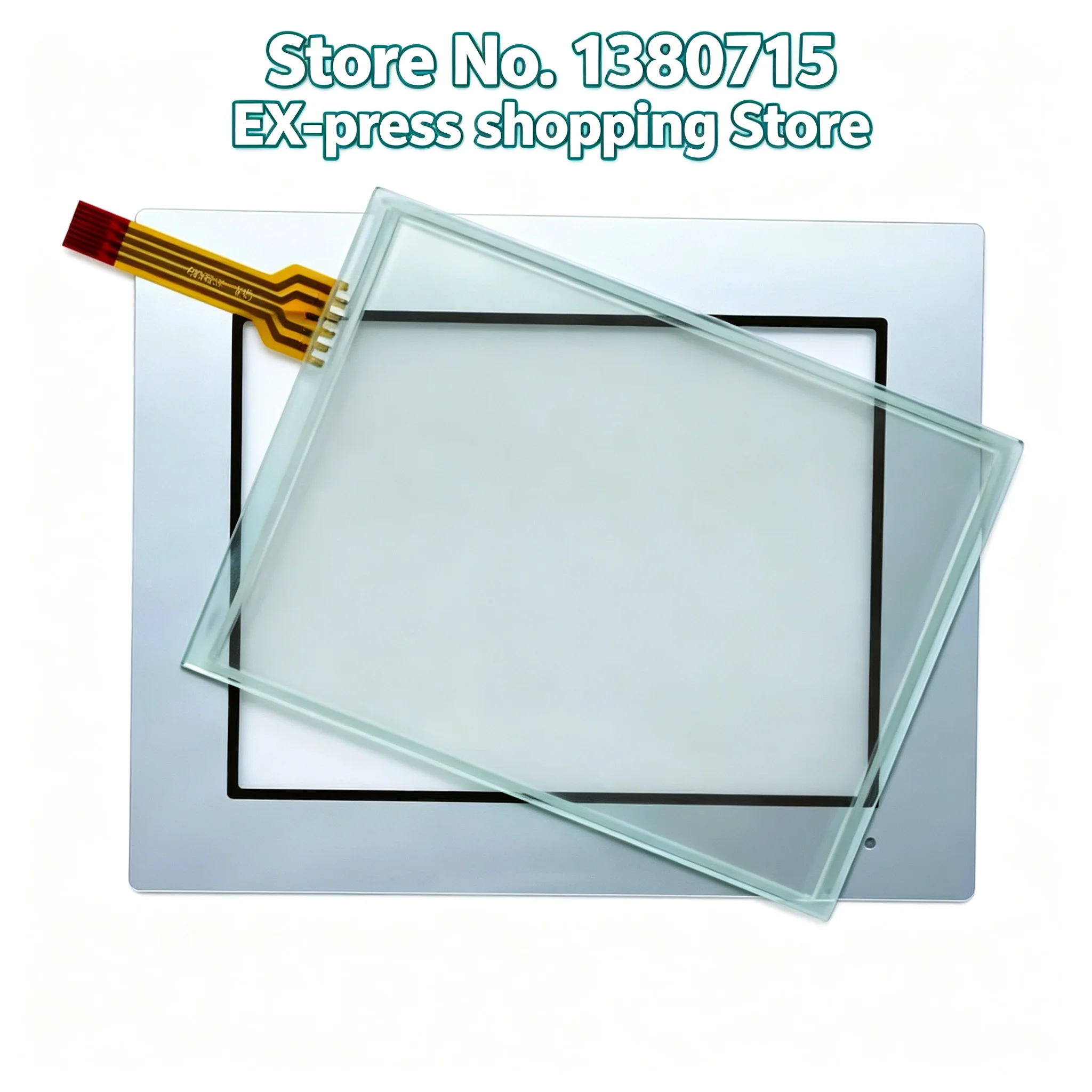 Touch Glass & Overlay Film For AST3301‑B1‑D24 AST3301‑T1‑D24 AST3302‑B1‑D24 3580207‑02 3710010‑01 HMI Repair Spare Part