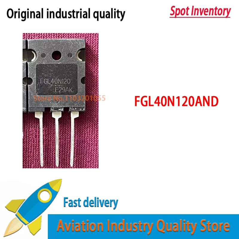 FGL40N120AND 10PCS/LOT 40A/1200V 40N120 FGL40N120 TO-3PL FGL40N120ANDTU
