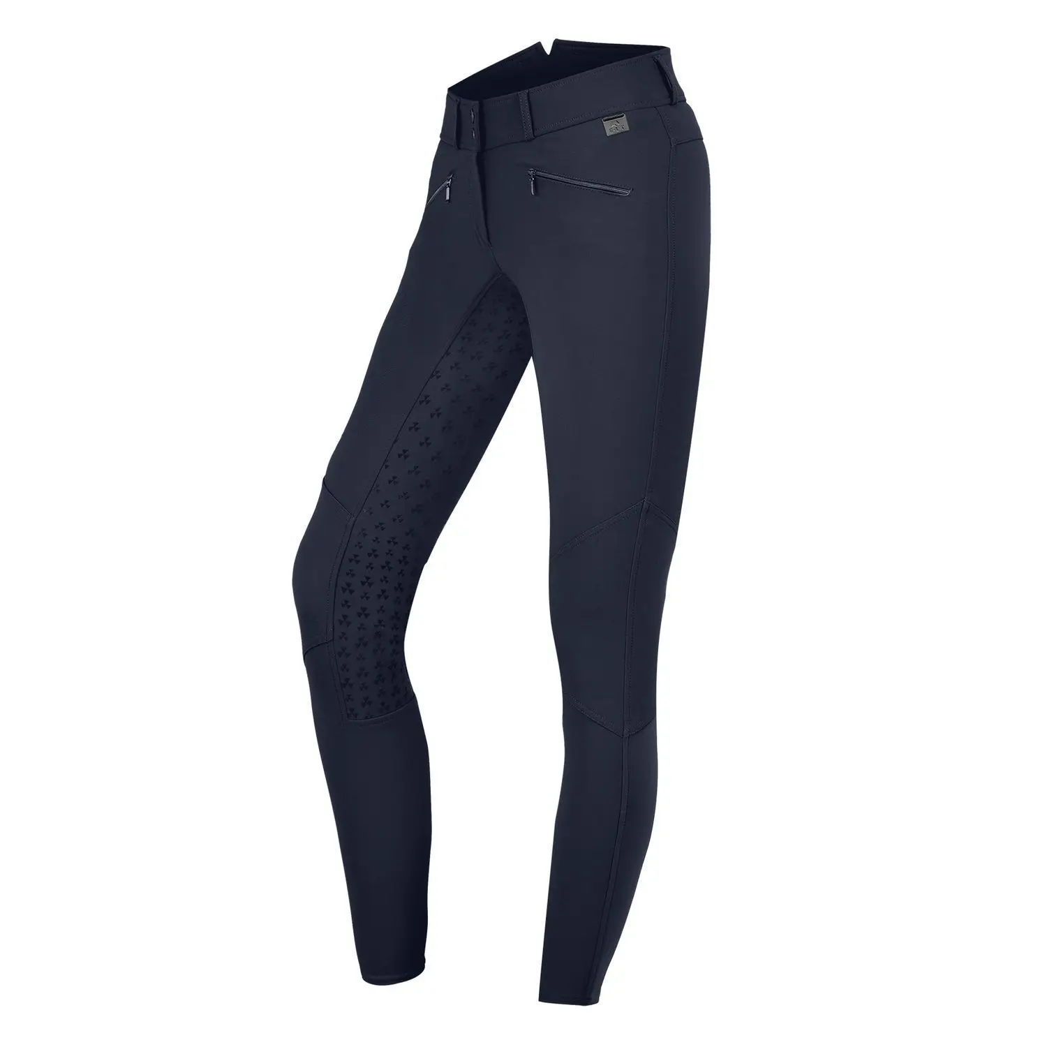 Women's Horse Riding Pants Full Seat Silicone Fashion Equestrian Breeches Horseback Schooling Tights Zipper Pockets