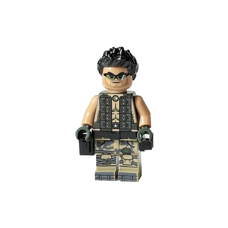Military Building Block Special Forces Police Villain Mercenary Doll Puzzle