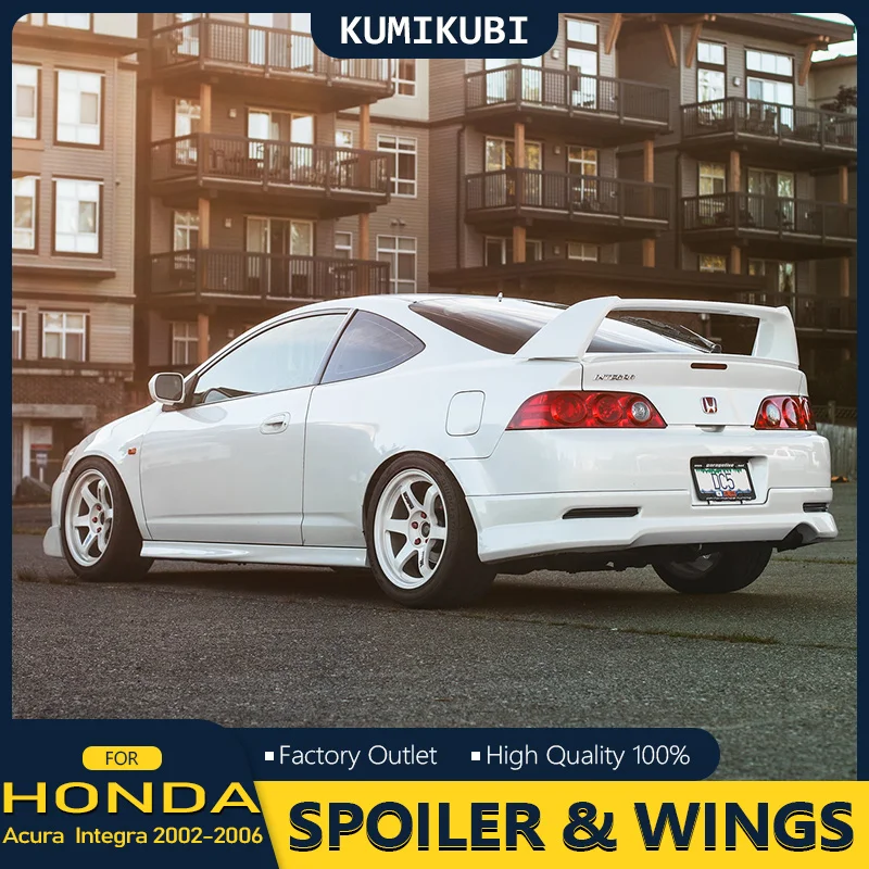 

Задний спойлер для 2002-2006 Honda Acura Integra DC5, высококачественный Неокрашенный спойлер из АБС-пластика, спойлер для багажника