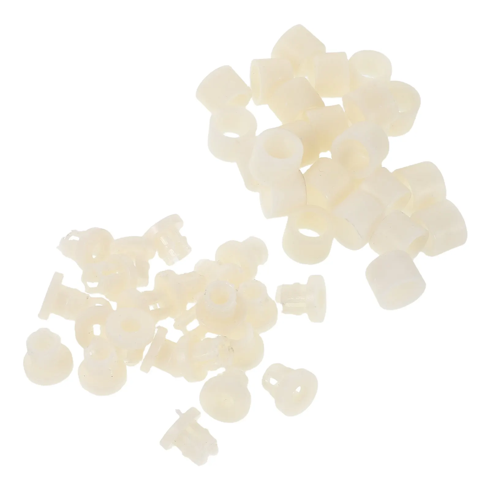 

50 комплектов пластиковых зажимов-разделителей для кроссоверов, крепежные клипсы для печатных плат, для надежного монтажа, запчасти для ремонта аудиосистем