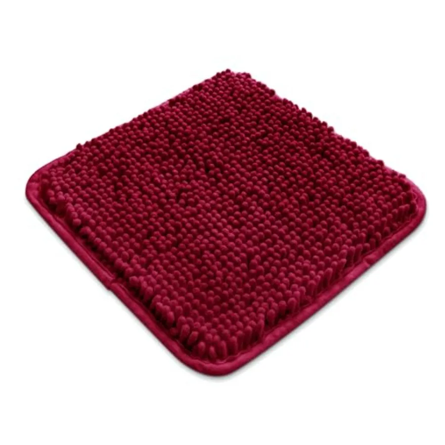 

Small Bathroom Rugs Thick Chenille Bath Mats Absorbent and Washable Bath Rug Non-Slip, Plush and Soft Rugs for Bathroom, Shower