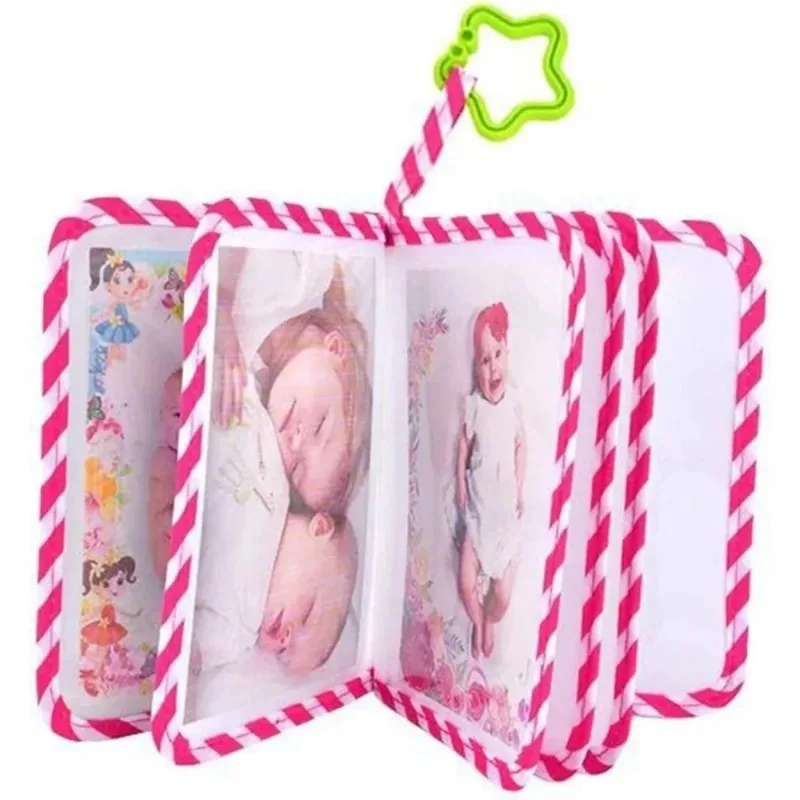 For Kids, Newborns, Baby Shower Baby Photo Album Cloth Photo Book Soft Cloth Cartoon Giraffe Photo Book Album Photo Collector