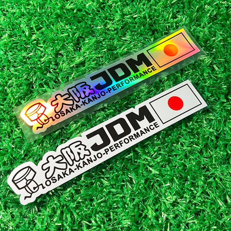 Creative OSAKA JDM Motorcycle Stickers Waterproof Motorbike Fuel Tank Scooter Decoration Refit Car Window Trunk Vinyl Decals