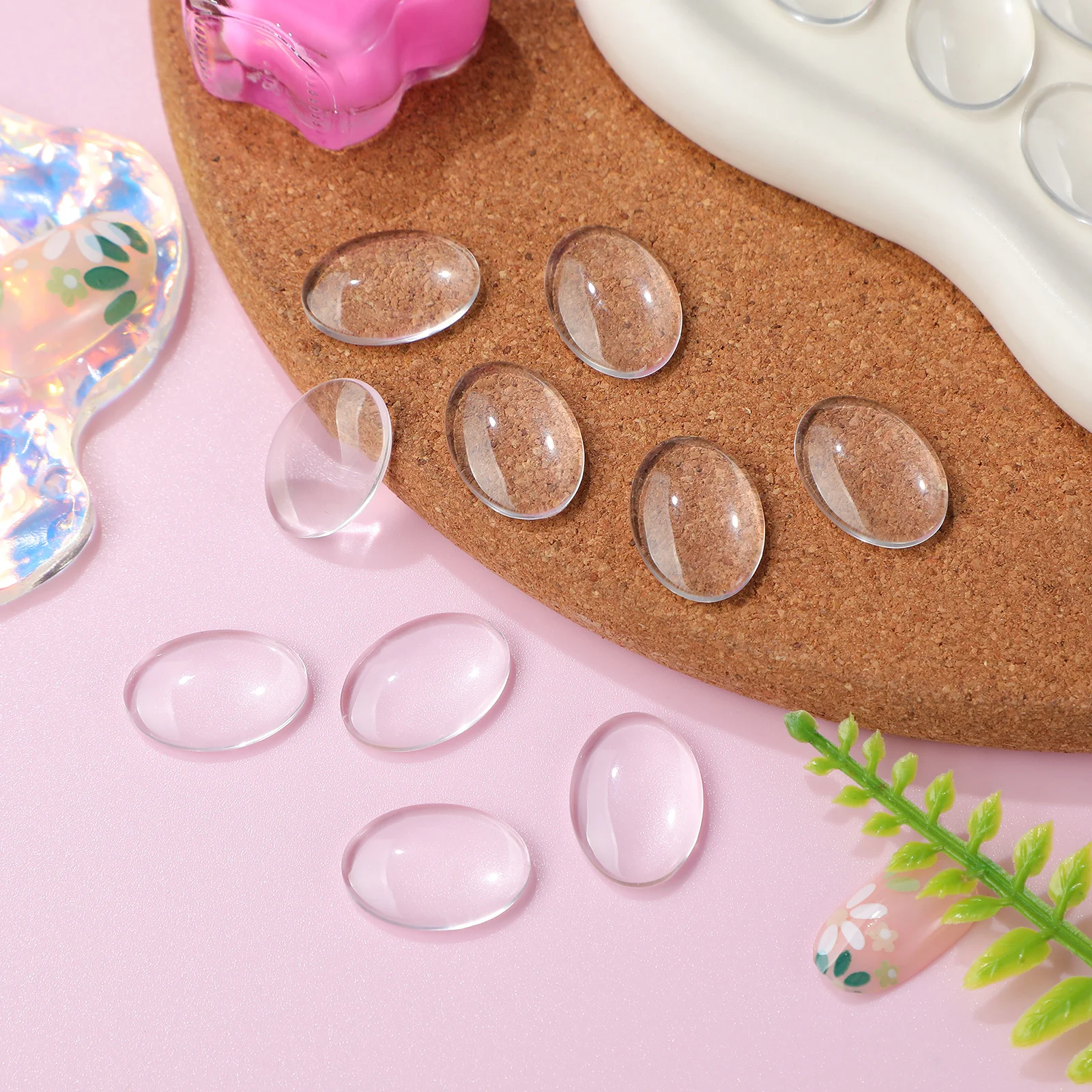 30 قطعة زجاج واضح مسمار اللون الرسوم البيانية عرض الخرز صالون مسمار الفن تلميح حامل مانيكير عرض مجلس البولندية مجلس العرض