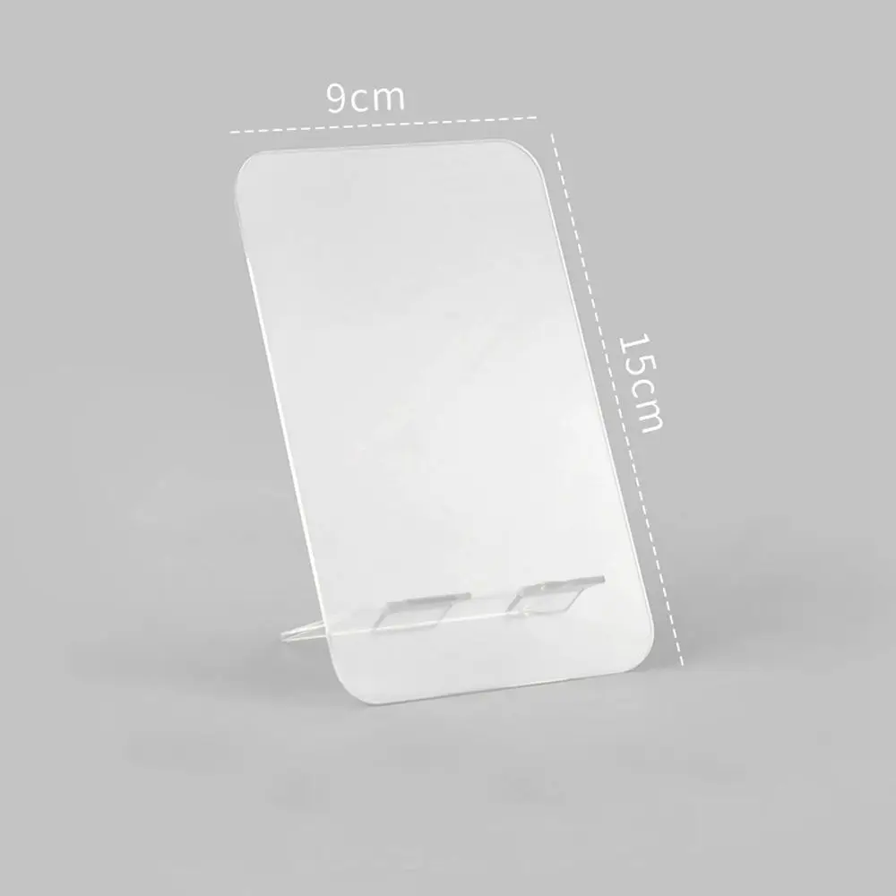 Supplies Note Board Clipboard Menu Records Student Gift with Stand Acrylic Dry-Erase Board Message Board Desktop Display Memo