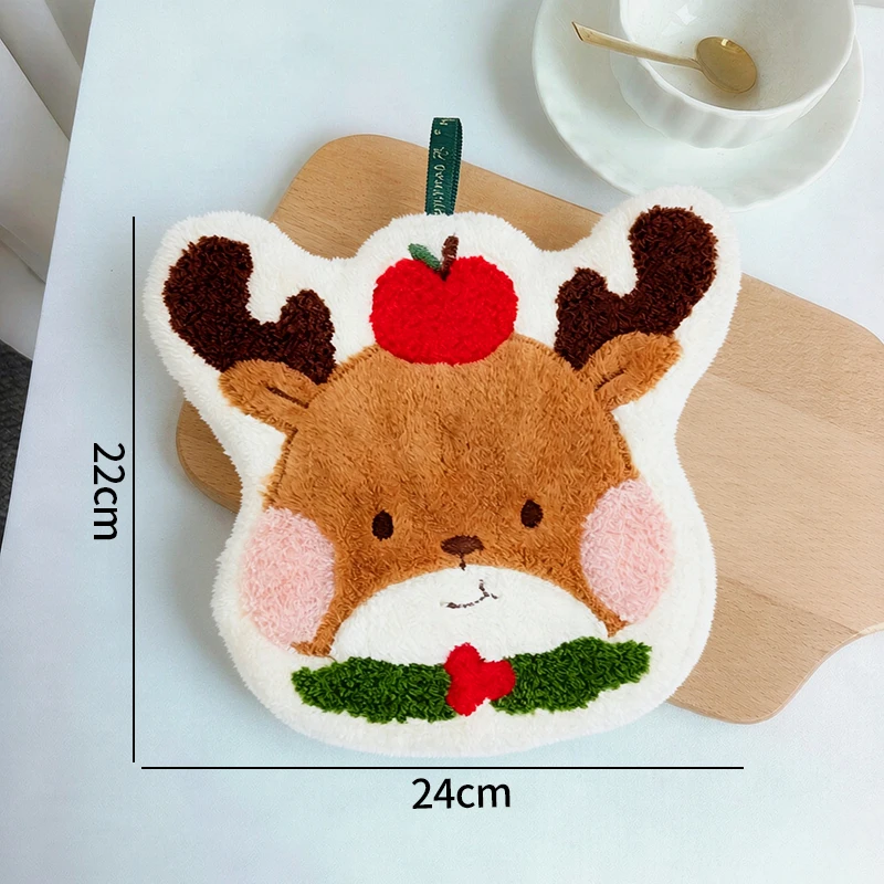 Christmas Hand Towels, Absorbent Kitchen Decor