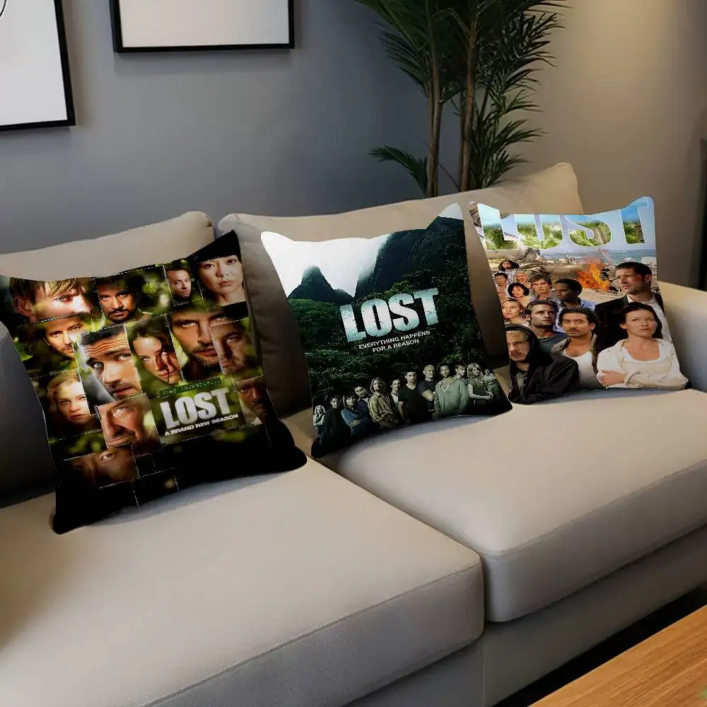 Lost Movie Personalized Pillow Dust Cover Bedroom Kids Party Decoration Pillowcase Birthday Children Gift