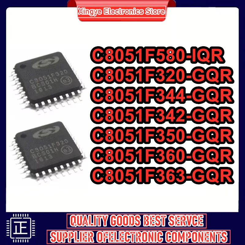 

C8051F580-IQR C8051F320-GQR C8051F344-GQR C8051F342-GQR C8051F350-GQR C8051F360-GQR C8051F363-GQR IC chipset New in stock