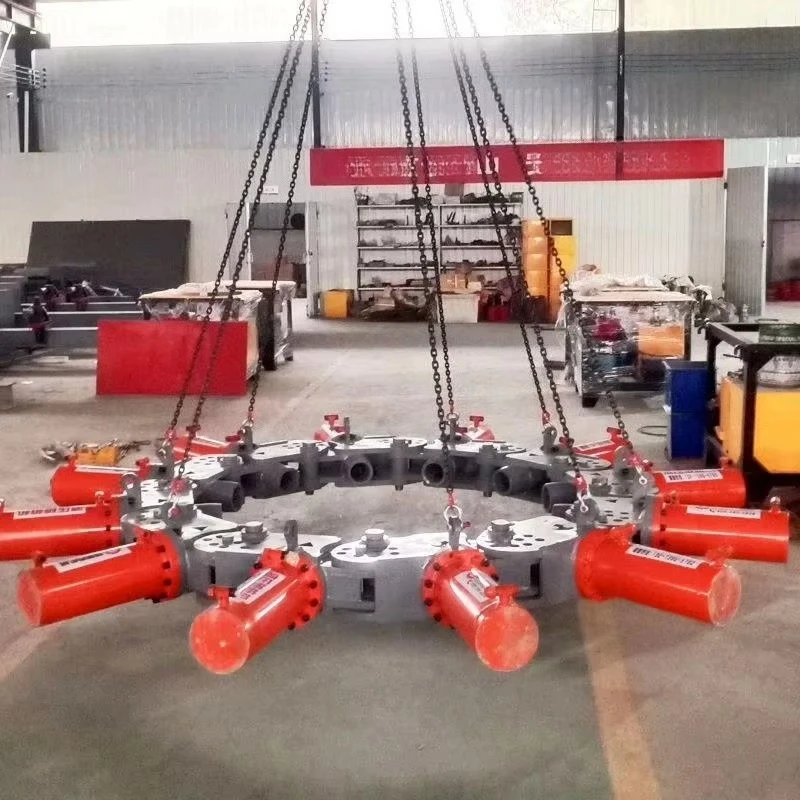 Concrete Pile Breaker for 15-35 Ton Excavator Hydraulic Pile Breaker Pile Cutting Machine Low Noise Hydraulic Crusher for Bridge