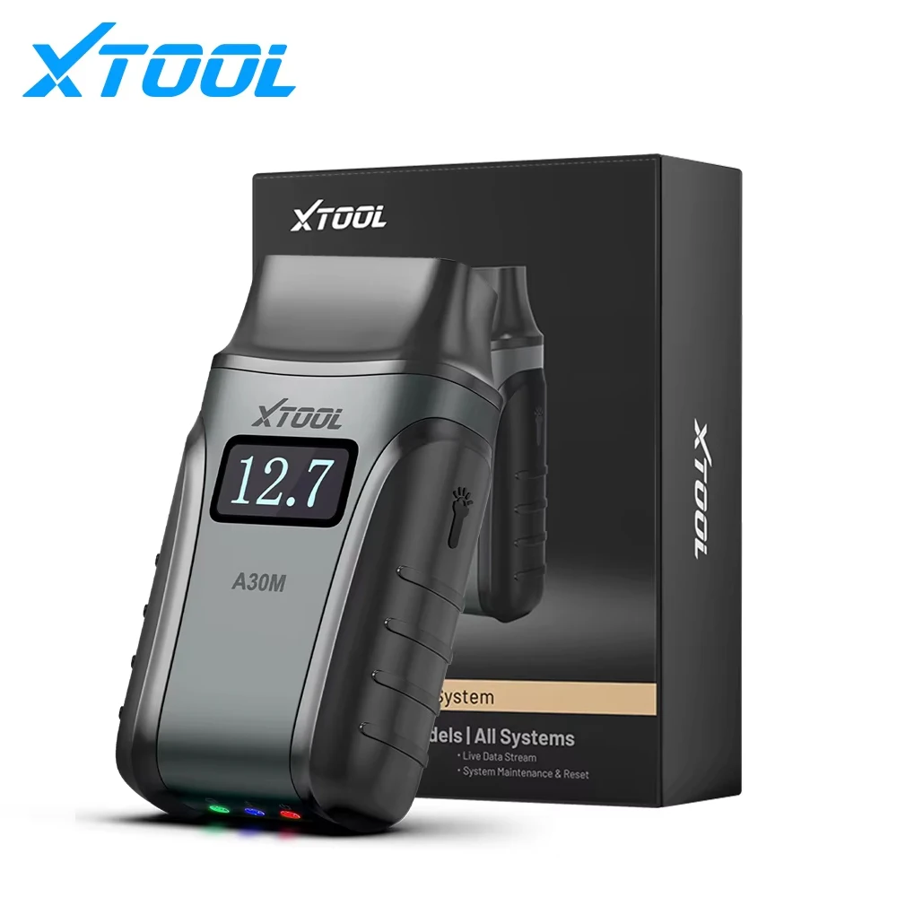 XTOOL Anyscan A30M V2.0 OBD2 Bluetooth-scanner Autodiagnostische hulpmiddelen met Android/IOS APP Levenslang gratis update Gebruik CANFD FCA Autoauth 26+ Resets Actieve test Draadloze codelezer Geen