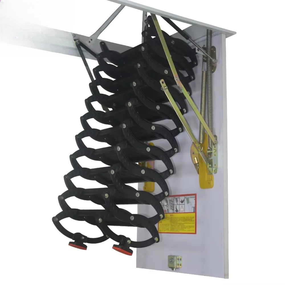 New Design Metal Pull Down Retractable Ceiling Ladder for Attic Access