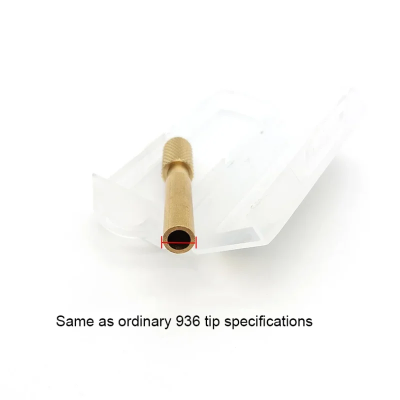 936 Soldering iron Heating Blade For Mobile phone Mainboard Glue Fingerprint IC repair Tool Back Cover Glass Glue Remove Tool image 4