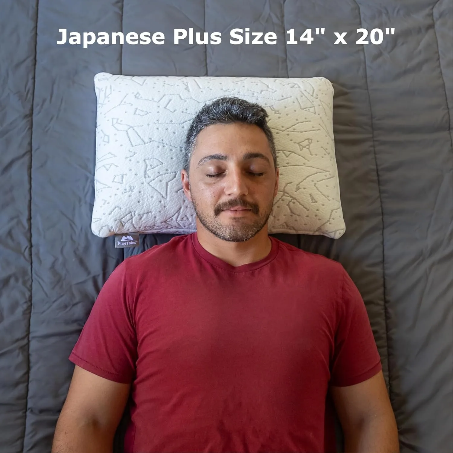 Buckwheat Pillow by PineTales® - Japanese Plus Size 14