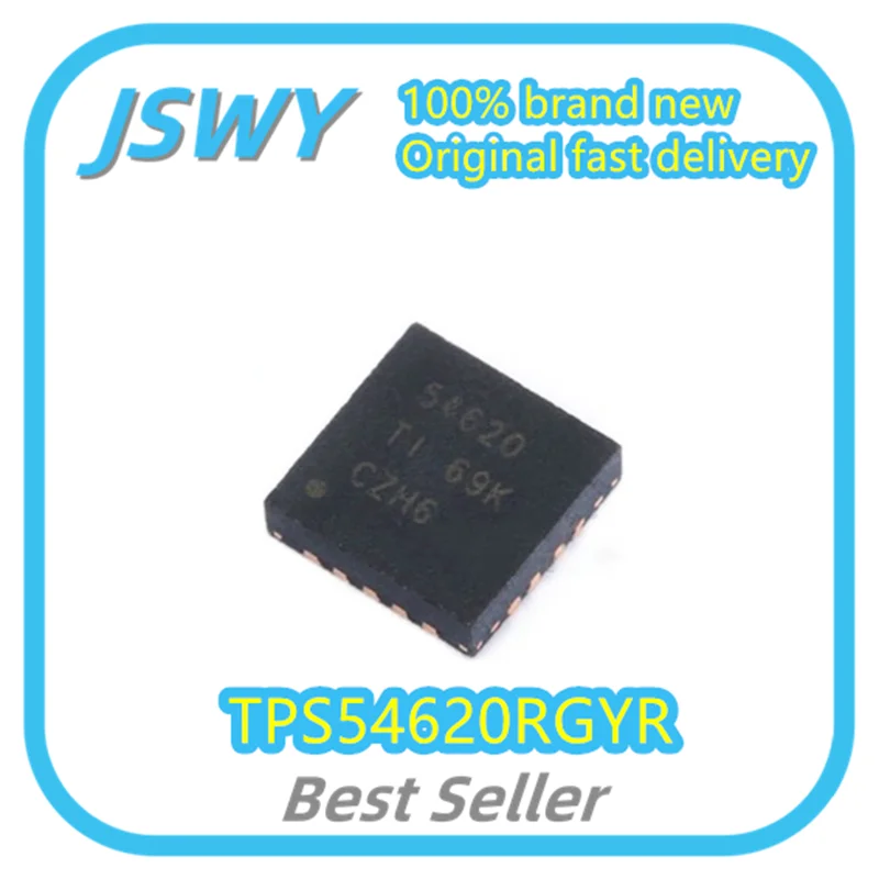 (10/50pcs) TPS54620RGYR TPS54620 Silkscreen 54620 VQFN14 Buck Regulator IC Chip Genuine In Stock