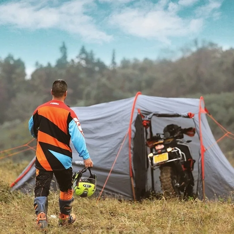 motorcycle camping tent