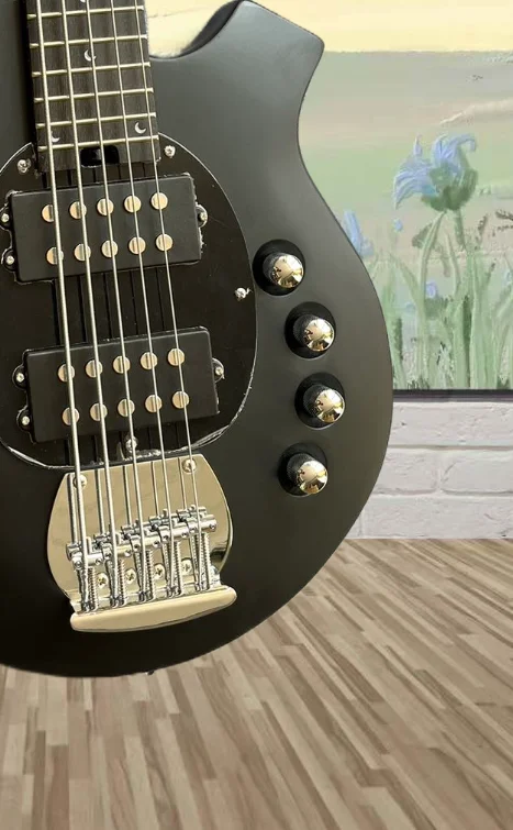 Customized electric guitar bass factory, headless guitar, exquisite quality, fast and free shipping @4