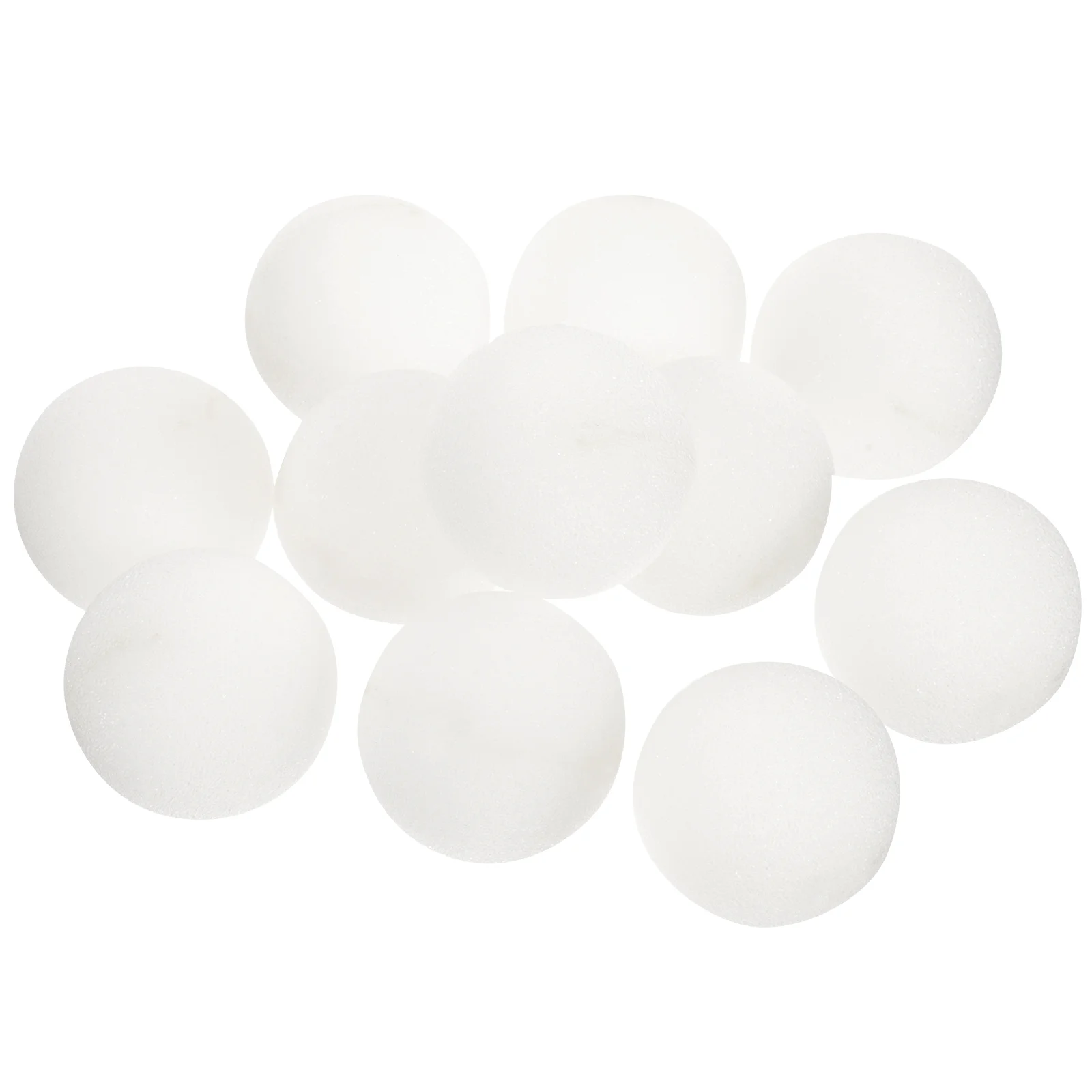 20 Pcs White Clown Nose Sponge Ball Toy Accessories Makeup Costume Props Party Dress 20pcs Cosplay Portable Decorative