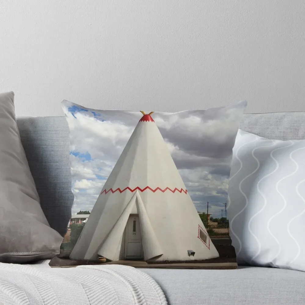 

Route 66 - Wigwam Motel Throw Pillow Christmas Pillows Pillow Decor Pillow