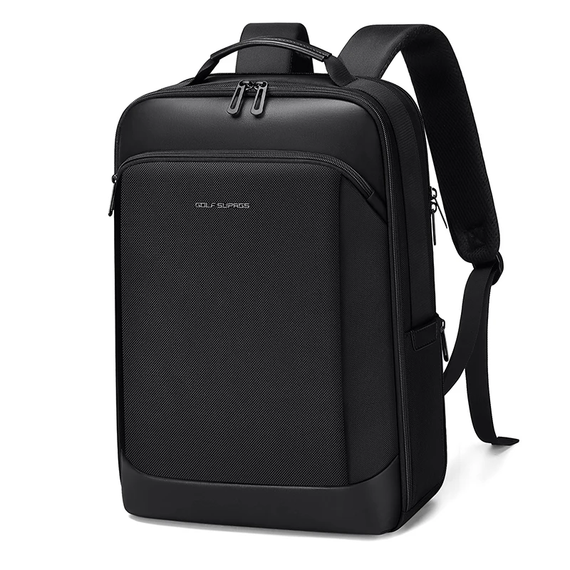 GOLF Male Backpack Laptop Backpacks Business Man 15 6 inches Black Briefcase Backpack Men Slim Waterproof Back Pack Bag for Work