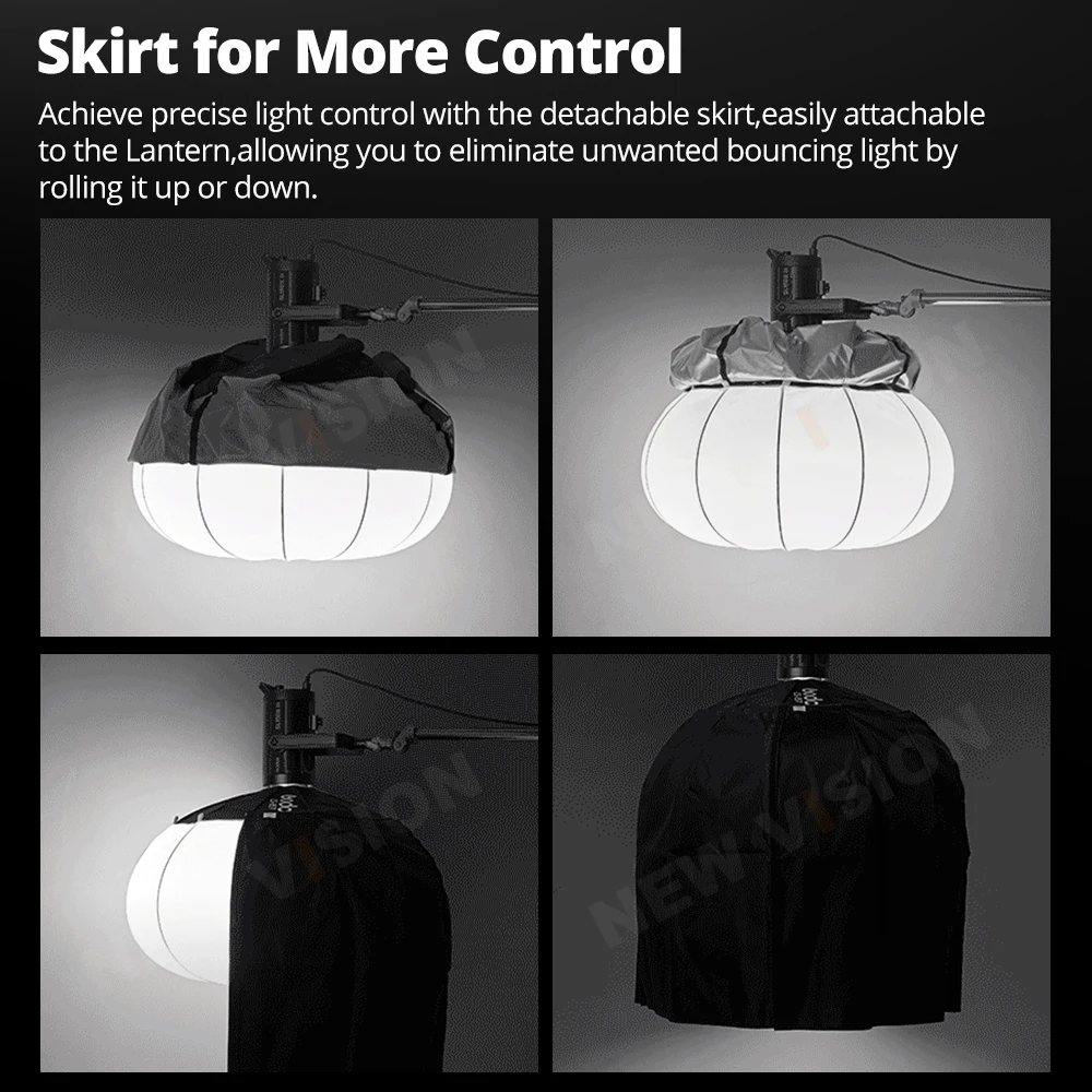 Godox CS-50T 50cm CS-65T 65cm CS-85T 85cm Collapsible Lantern Softbox Quick-install Portable Round Shape Bowens Mount Softbox