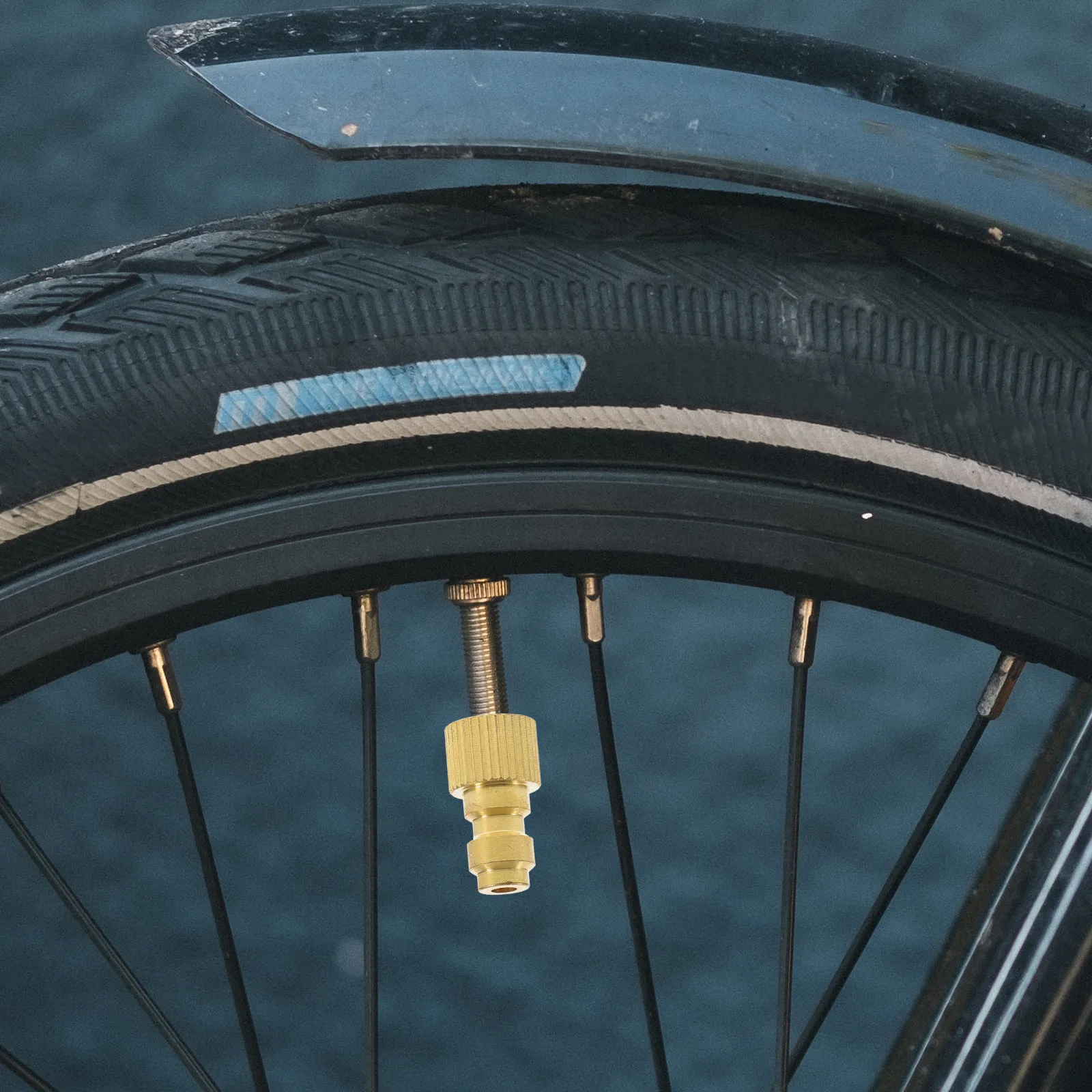 

3Pcs Air Pump Adapter Tire 8Mm Brass Strong Bearing Capacity Universal Cylinder Connector for High Pressure Pump Long Term Use