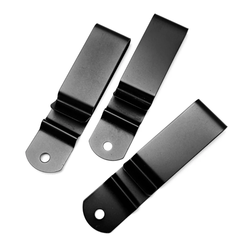 652F Universal Holsters Sheath Belt Clip Holsters Spring Hook Buckle Clasp DIY Carrying Money Clip Hunting Accessories