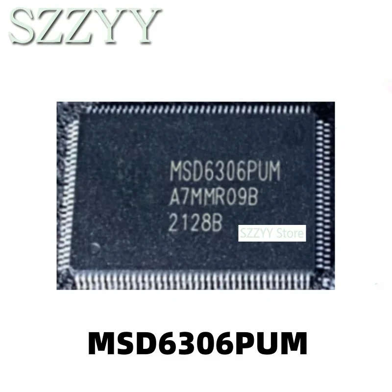 5PCS MSD6306PUM QFP128 Encapsulated LCD Display Image Processing Master Chip LCD IC