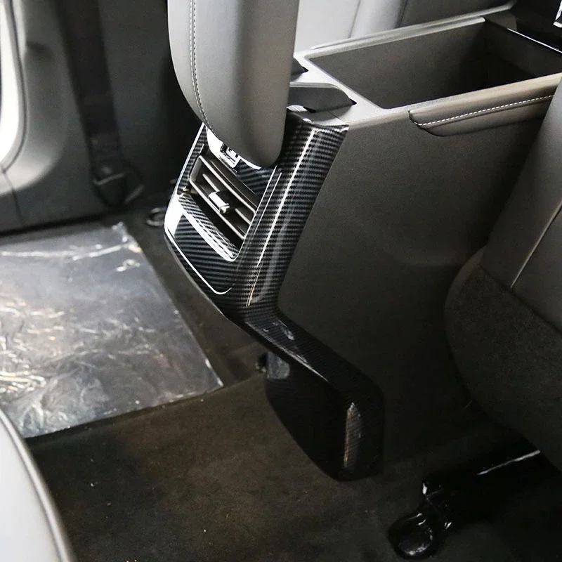 Car Rear Discharge Trend Armrest Box Anti-kick Panel Protective for Changan CS55PLUS 2023 2024  Cover Auto Modification Supplies