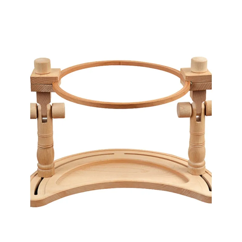 

Новая регулируемая двойная вышивальная рама для настольной вышивки из бука (Сучжоу)