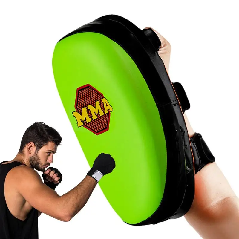 Kick Shield Soft Curved Punching Pads For Boxing MMA Training Equipment Fluorescent Taekwondo Kicking Pads Foot Knee And Elbow