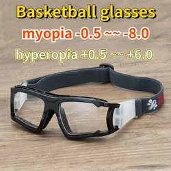 Miyopi hipermetrop reçete yetişkinler için spor gözlük basketbol futbol gözlük anti-darbe Fitness eğitim bisiklet gözlük