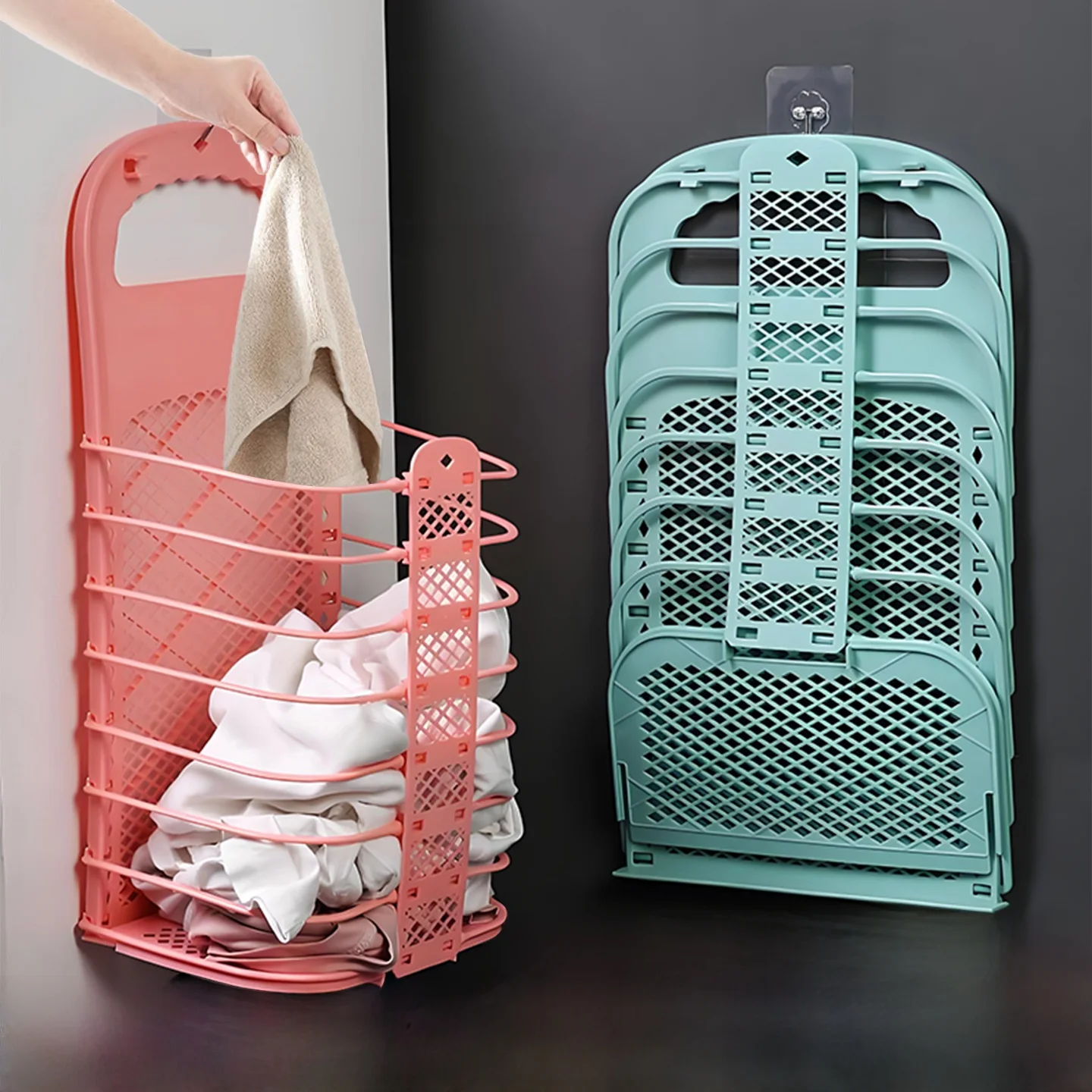 cesto-de-roupa-suja-empilhavel-de-parede-com-design-vazado-para-banheiro-e-uso-domestico-marca-oujiawei