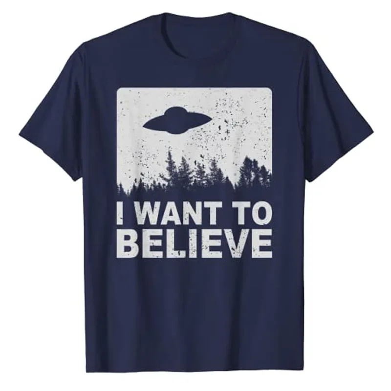 Get In Loser, I Want To Believe T-Shirt Aliens UFO Area 51 Roswell Hunter Tee Top Bigfoot Moon Sasquatch Extraterrestrial Outfit